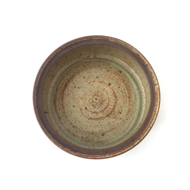 Vintage Studio Pottery Dutch Oven Soup Tureen with Face Handle For Sale - Image 9 of 13