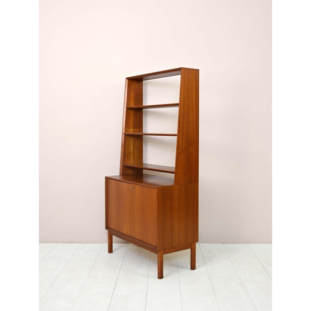 1950s Scandinavian Teak Bookcase, 1950s For Sale - Image 5 of 11