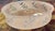 Pink Vintage Frosted Glass Ceiling Light Shade With Applied Vine Motif – Beaded Rim Flush Mount, 10.3” For Sale - Image 8 of 11