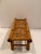 Very chic beautifully made bamboo bench having a thick bamboo frame and sliced bamboo seat.