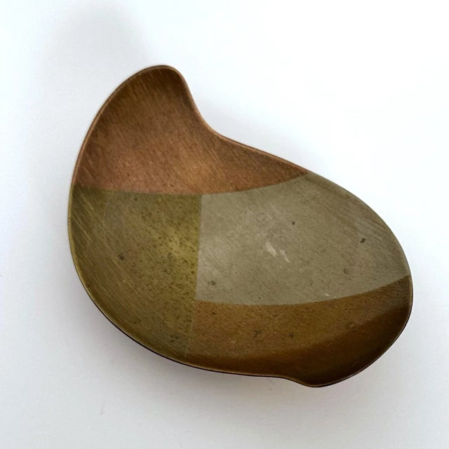 Contemporary Mexican Married Metals Trinket Dish For Sale - Image 3 of 7