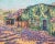 'Old Country Store, Ontario' by Hortense Mattice Gordon, Circa 1925, Canada, Painters Eleven, Post-Impressionist Oil For Sale