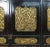 Antique Chinese Room Divider W Hand Carved & Gilded Dragons on Both Sides - Set of 4 For Sale - Image 12 of 13