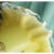 Glass Vintage Fenton Hand-Painted Butterfly Uranium Glass Vase | Satin Custard Ruffled Rim For Sale - Image 7 of 12