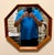 Scandinavian Modern Danish Teak Octagonal Mirror by Spejle 1960's For Sale - Image 9 of 12