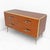 Metal Mid-Century Modern Style Amber Mirrored Chest of Drawers with Brass Details, 2000 For Sale - Image 7 of 7