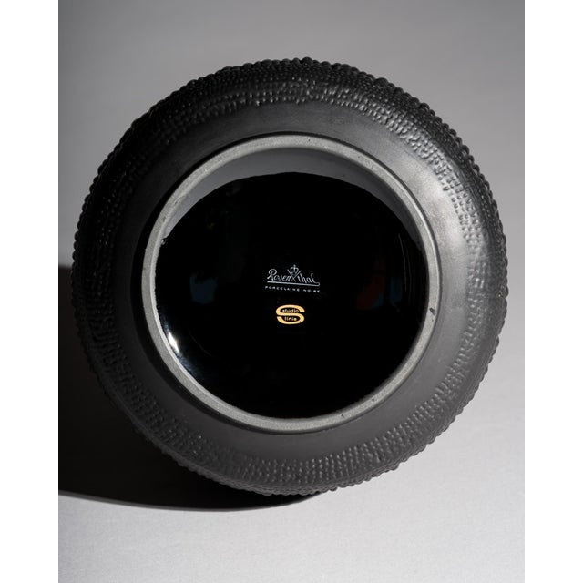 Black Porcelain Vase Trio by Martin Freyer and Elsa Fischer-Treyden for Rosenthal, 1960s, Set of 3 For Sale - Image 16 of 18
