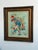 The Walking Shop oil on board painting by Jovan Obican. A colorful rendering of a street peddler. Circa 1970. Signed lower...