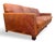 Modern Vintage Ralph Lauren Leather Sofa For Sale - Image 3 of 6