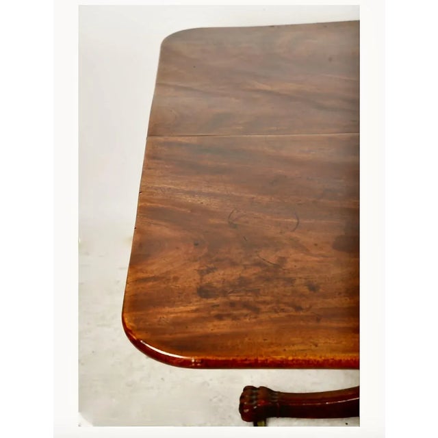 English 19th Century Regency Mahogany Breakfast Table For Sale - Image 3 of 10