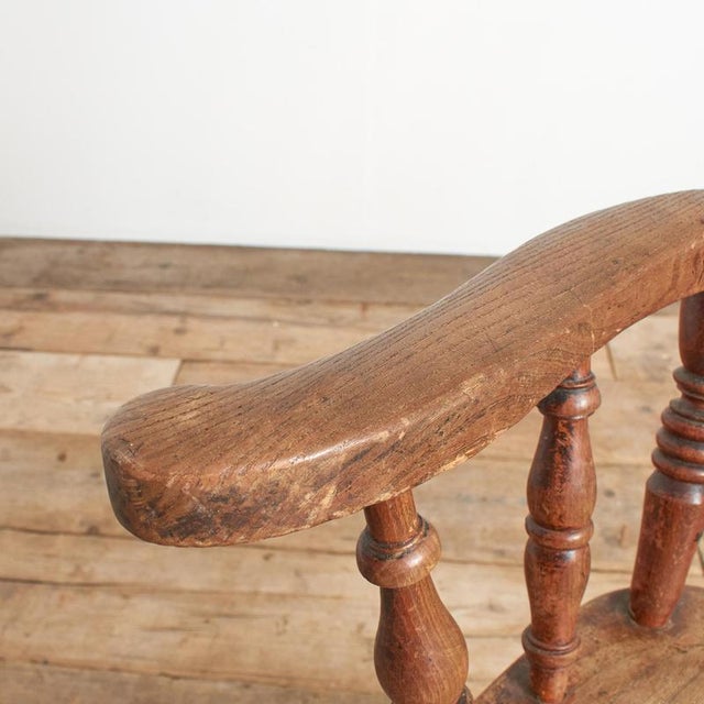 2000 - 2009 Antique Spindle Back Windsor Chair For Sale - Image 5 of 7