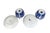 Blue Vintage Blue & White Porcelain Willow Pattern Set of 4 Tea Cups For Sale - Image 8 of 10