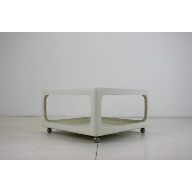 - made in Czechoslovakia - made of Polyurethane - wooden parts has some signs use - good, original condition. This piece...