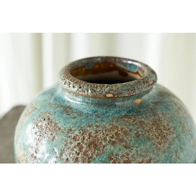 1940s Studio Pottery Vase by Pieter Groeneveldt, the Netherlands, 1940s For Sale - Image 5 of 11