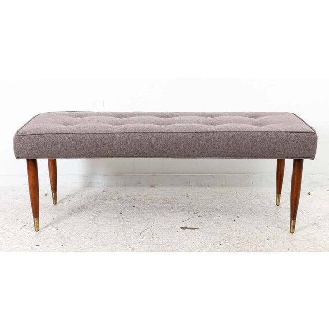 Mid 20th Century Mid Century Long Bench For Sale - Image 5 of 8