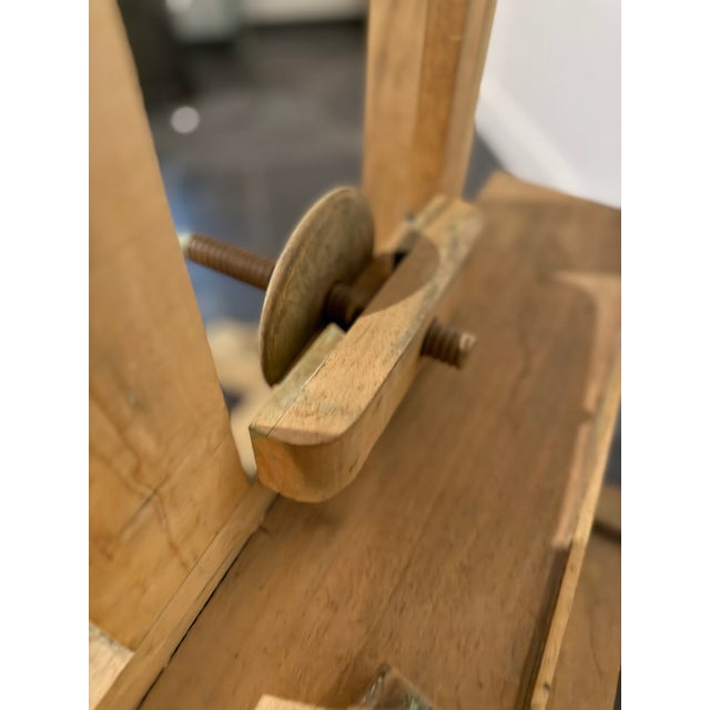 Large Antique Artist's Easel Attributed to France, 18th Century For Sale - Image 15 of 18