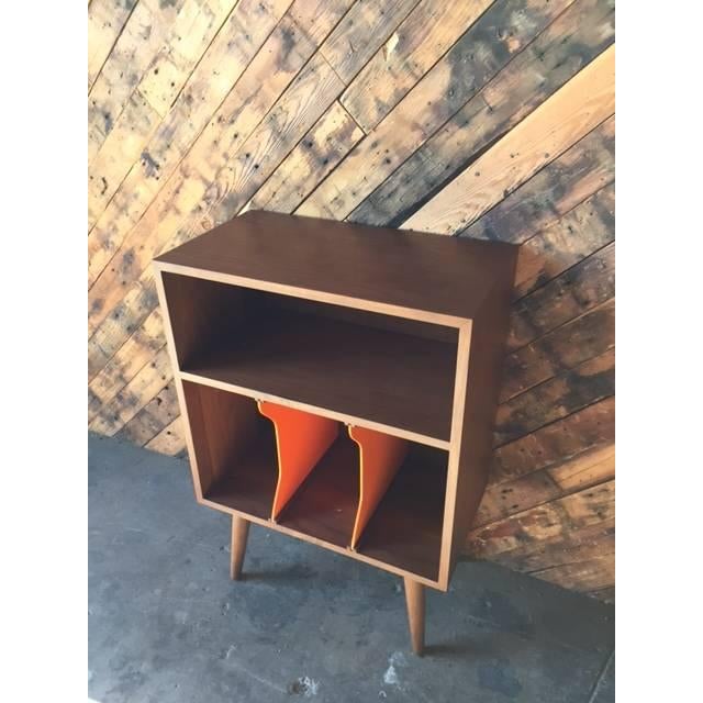 Mid-Century Style Record Stand | Chairish