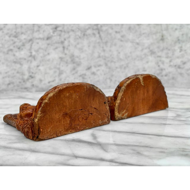 Vintage Farmhouse Scottie Dog Resin Bookends by Syroco - a Pair For Sale - Image 9 of 12