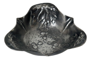 Art Nouveau Bowl with Thistles and Leaves from Bing & Gröndahl, Denmark, 1900s