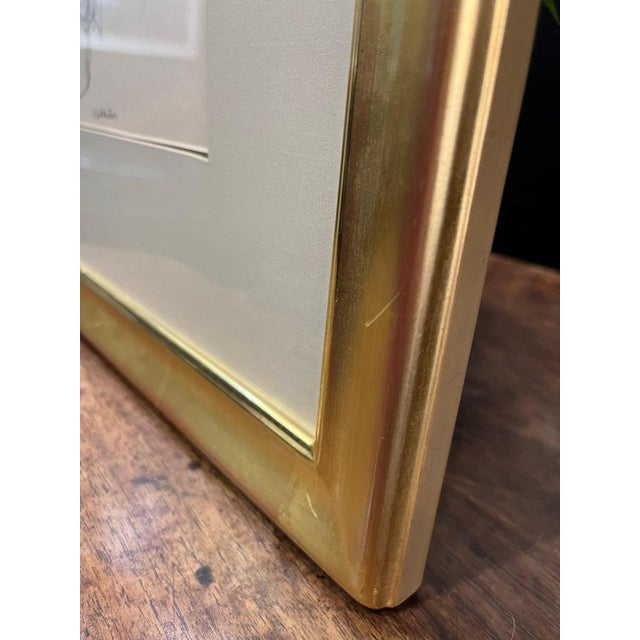 Benjamin II Vautier, Lady in Tunic, Graphite on Paper For Sale - Image 9 of 12