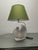 Pigeon-Shaped Porcelain Lamp with Fabric Lampshade, 1970s For Sale - Image 17 of 18