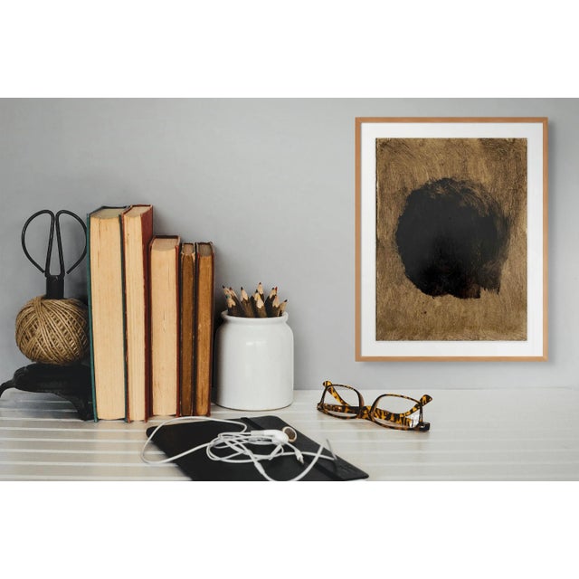 Oil, pastel and earth on cotton paper (640g) Edition: Unique, Unframed. This artwork is exclusive to IdeelArt. The earth...