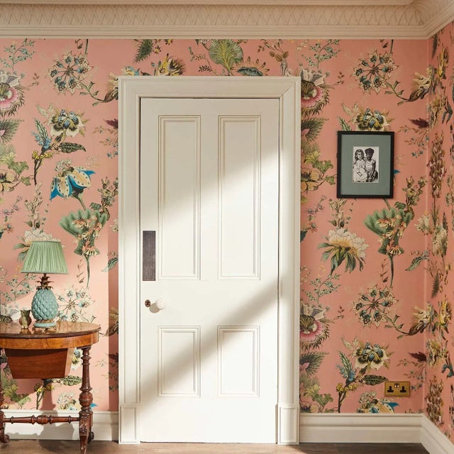 An imaginary floral wonderland unfurls across FLORA FANTASIA. Painted in glorious watercolour against this beautiful...