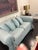 Vintage Turquoise Loveseat For Sale In Chicago - Image 6 of 6