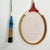 Mid 20th Century Mid-Century Boho Chic Vintage Badminton Rackets - Set of 2. For Sale - Image 5 of 10