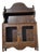 Ethan Allan Charter Oak Jacobean Hanging Wall Shelf Hutch Curio Display Cabinet For Sale