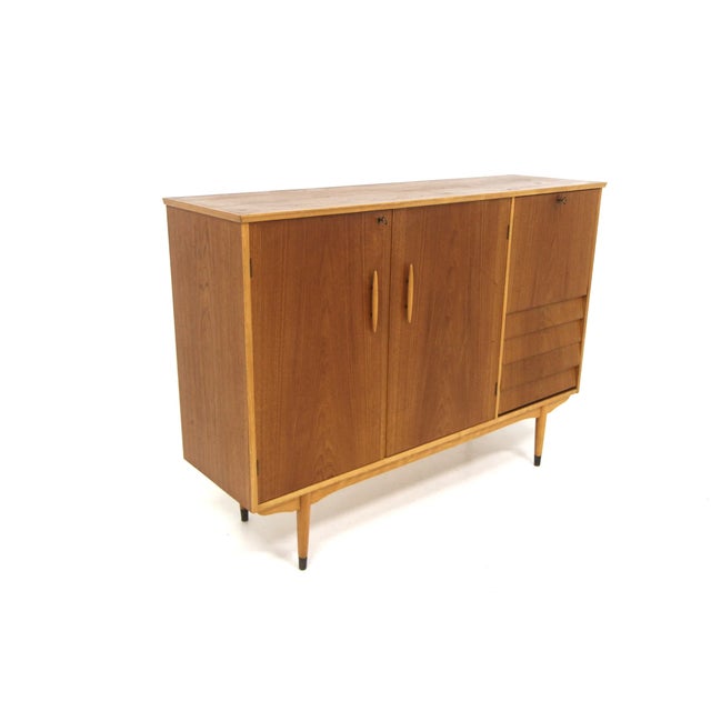 Dimensions: w 172 h 112 d 43 teak wood this piece is attributed to the mentioned designer/maker. It has no attribution...