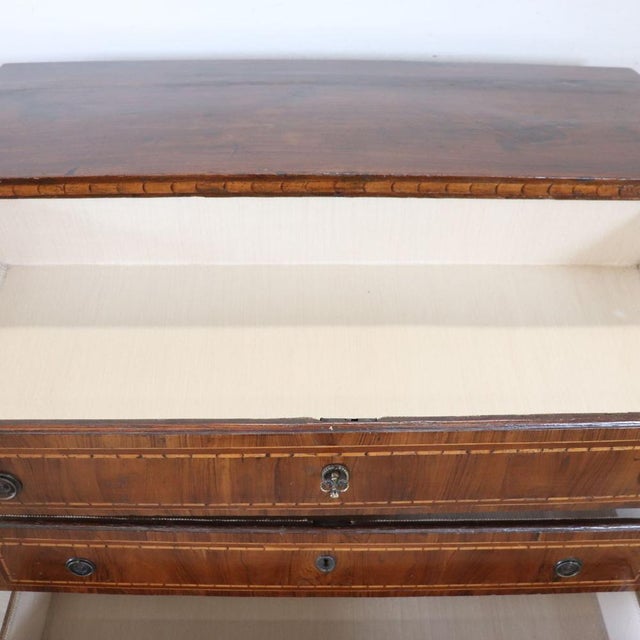 Antique 18th Century Walnut Chest of Drawers For Sale - Image 9 of 14