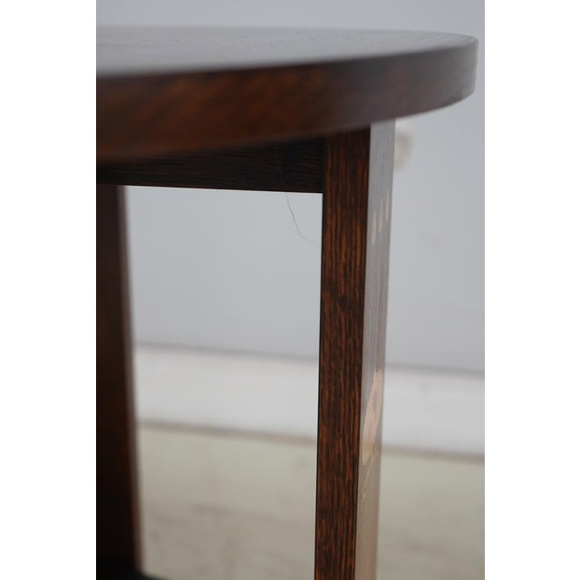 Stickley Harvey Ellis Mission Oak Lamp Table For Sale - Image 9 of 14