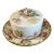 Vintage Haviland Limoges France Floral Porcelain Butter Dish For Sale