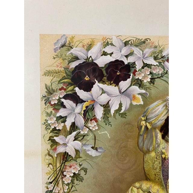 Antique Lithograph "Sir Roger De Coverley" English Dance For Sale In Atlanta - Image 6 of 11