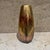 AMBIANIC presents Weller Lasa Landscape Glazed Gold Vase Studio Art Pottery 7.75 h x 3.5 diameter Preowned original...
