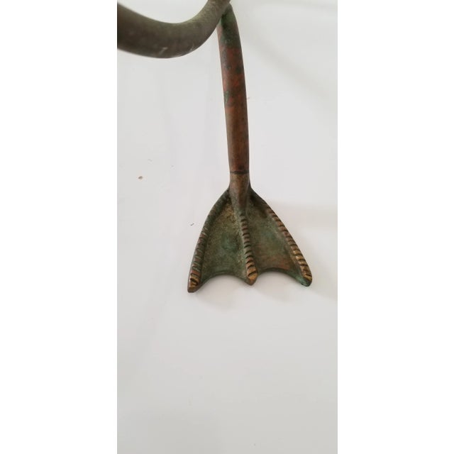 Maison Jensen Style Italian Brass Magazine Rack / Holder/ Sold For Sale In Miami - Image 6 of 10