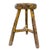 Primitive Wooden Tripod Stool, 1890s For Sale - Image 17 of 18
