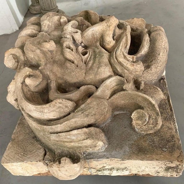 1920s Large Carved Garden Gargoyle Alto Relief Sculpture For Sale In New York - Image 6 of 11