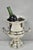 Vintage Victorian Silver Plated Trophy Cup Urn Champagne Chiller Bar Ice Bucket. Circa Mid 20th Century. Measurements: 10"...