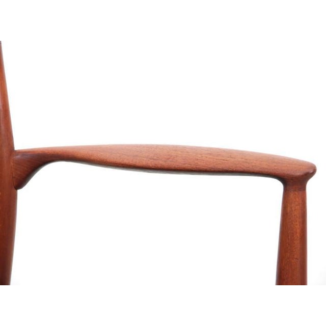 Mid-Century Modern Scandinavian Armchair in Teak attributed to Kai Lyngfeldt-Larsen, 1960s For Sale - Image 10 of 15