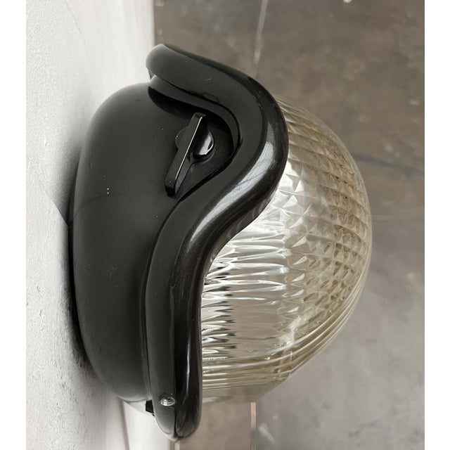 Mid-Century Modern Italian Space Age Model Noce Wall Lamp by Achille Castiglioni for Flos, 1970s For Sale - Image 11 of 18
