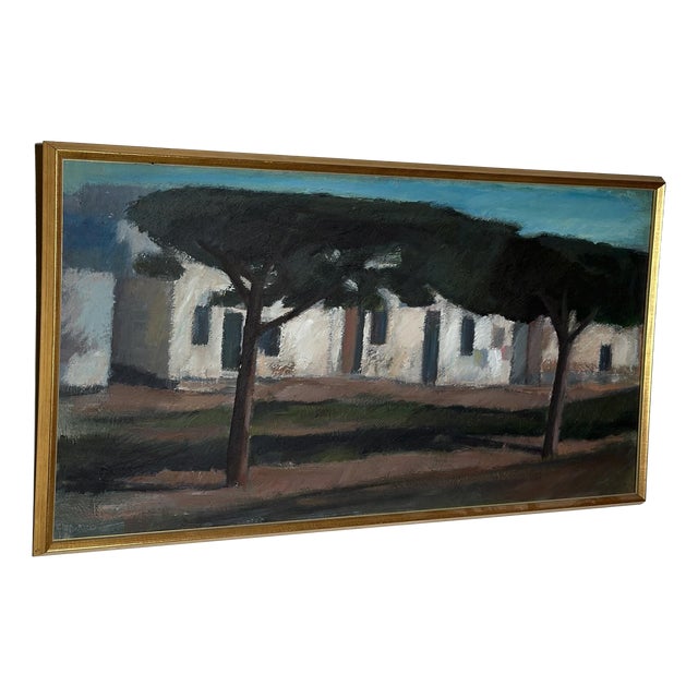 Helge Jean Ragnar, Tunisia, 1960s, Oil on Canvas, Framed For Sale
