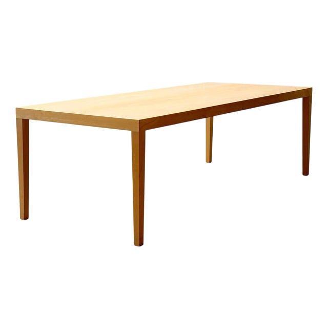 Beech Dining Table from Horgenglarus, Switzerland, 2000s For Sale