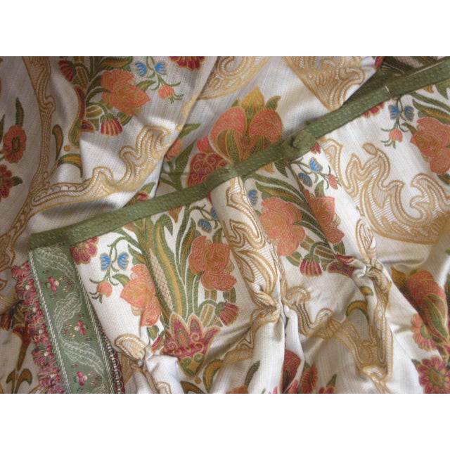 Pair of Vintage Curtains Art Nouveau Style For Sale - Image 13 of 15
