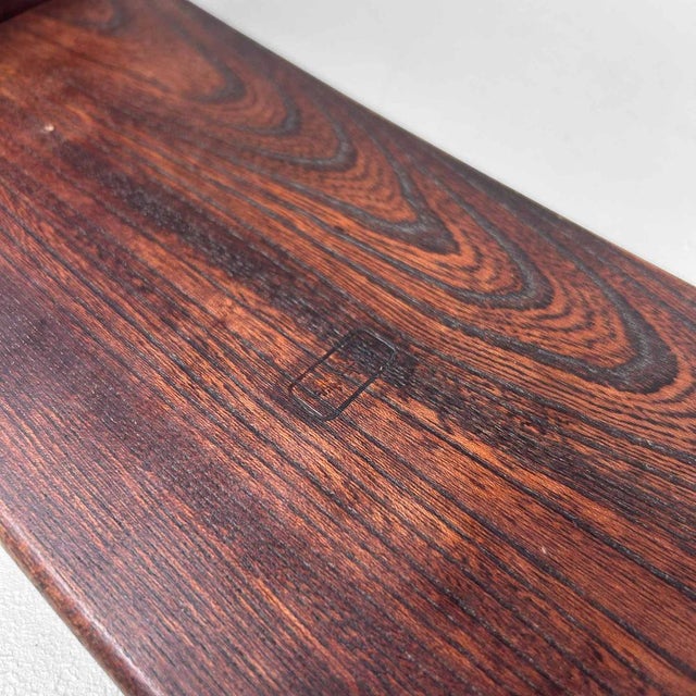 Shōwa Wooden Kyosoku Armrest, Japan, 1960s For Sale - Image 11 of 14