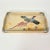 1960s Vintage Rustic Farmhouse Boho Chic Large Cerused Oak Pheasant Tray, Medium, Thanksgiving For Sale - Image 9 of 11