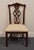 Traditional Stanley Furniture Solid Cherry Traditional Chippendale Style Dining Side Chair For Sale - Image 3 of 11
