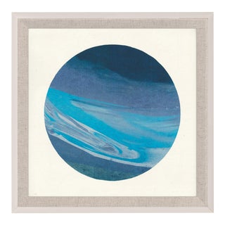 Planetary Series, Small: Blue 2, Framed Artwork For Sale