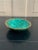 Contemporary Vintage Malachite Brass Rimmed Bowl For Sale - Image 3 of 8